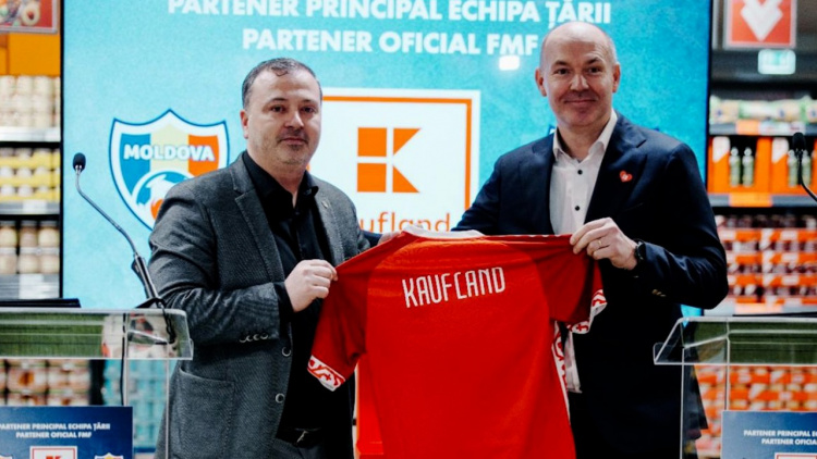 Kaufland Moldova devine Partener Principal al Echipei Țării și Partener Oficial al FMF.