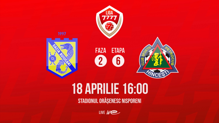 Liga 7777. Dacia Buiucani - FC Petrocub. Avancronică 
