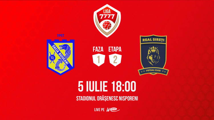 Liga 7777. Dacia Buiucani - FC Real Sireți. Avancronică