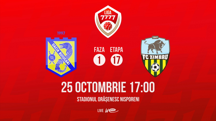 Liga 7777. Dacia Buiucani - FC Zimbru. Avancronică
