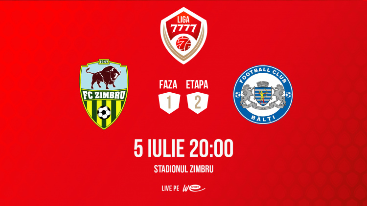 Liga 7777. FC Zimbru - CSF Bălți. Avancronică