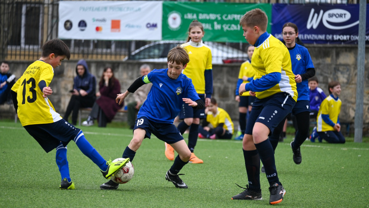 Liga David’s Capital Fotbal în Școli. S-au stabilit finalistele competiției, clasele a 5-a și a 6-a