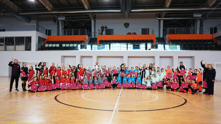 Liga WU10 în regiunea Centru și Est: festival fotbalistic pentru 80 de tinere fotbaliste