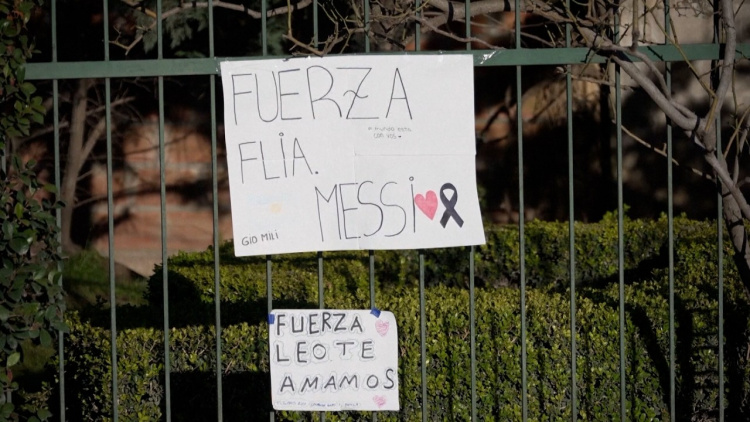 Lionel Messi și-a condus tatăl pe ultimul drum