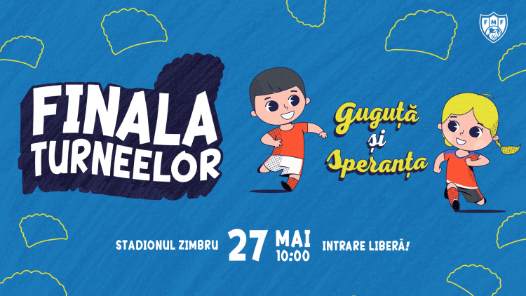 LIVE 12.20. Finalele turneelor naționale Guguță și Speranța