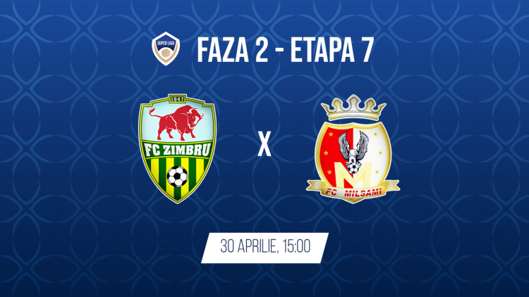 LIVE 15:00. Zimbru - Milsami
