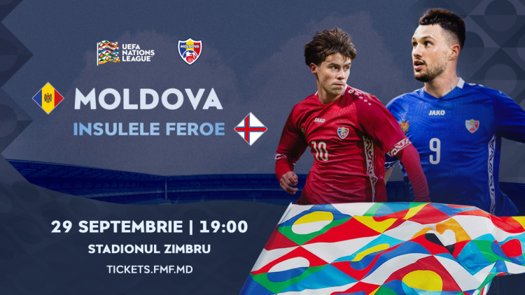 LIVE 19:00. Moldova – Insulele Feroe