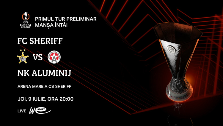 LIVE 20:00. Liga Europa. Sheriff - Aluminij (Slovenia)