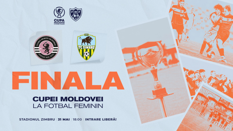 LIVE. Fotbal feminin. Finala Cupei Moldovei. Agarista-CSF Anenii Noi 2020 – Zimbru