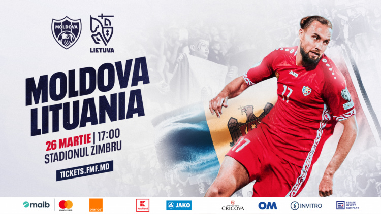 LIVE. Moldova - Lituania, de la 17:00