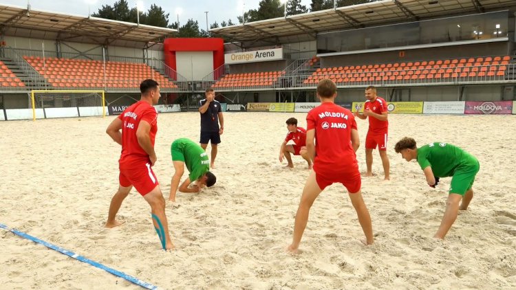 Moldova, dueluri tari la Euro Beach Soccer League