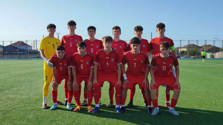 Moldova U16, înfrângere dramatică în Azerbaidjan