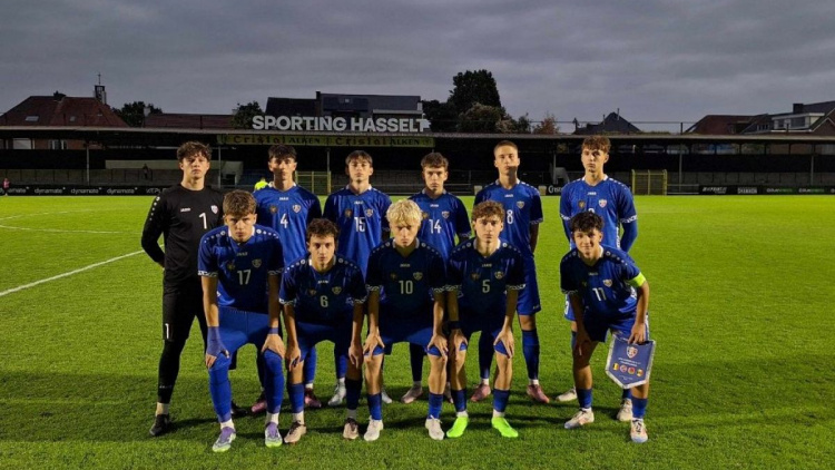 Moldova U17 cedează Belgiei
