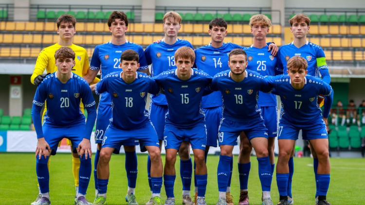 Moldova U19 pierde amicalul cu Bulgaria