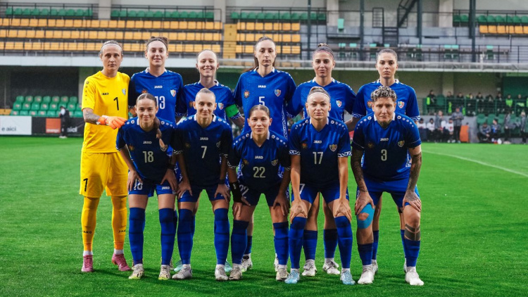 Fotbal feminin. Moldova - Georgia 0-1