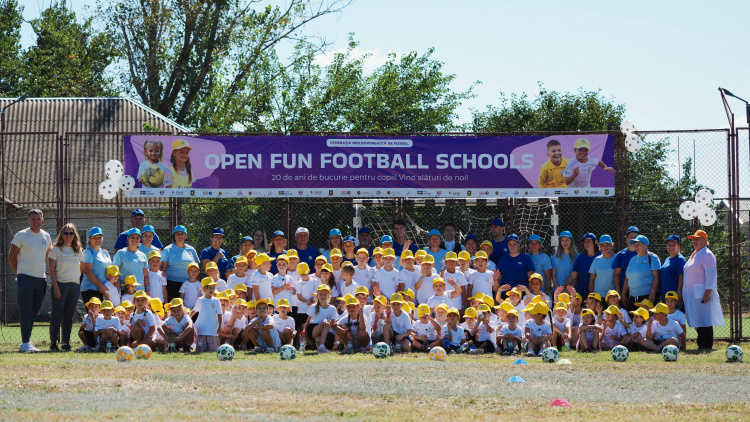 Monitorizarea proiectului Open Fun Football Schools