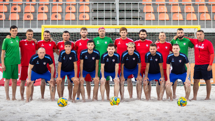 Naționala de fotbal pe plajă a plecat în Italia