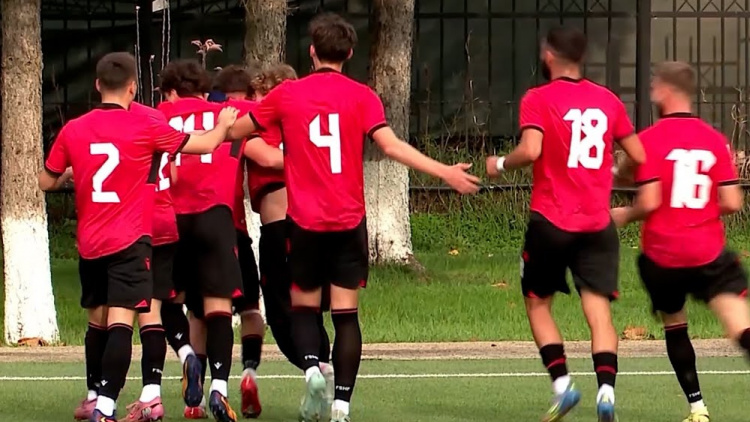 Naționala de tineret, eșec la limită în amicalul cu Albania