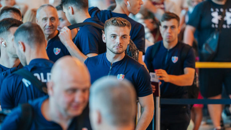Naționala Moldovei a ajuns la Oslo