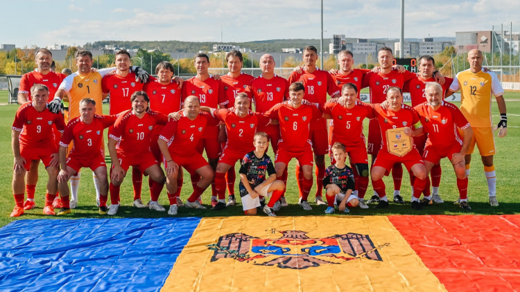 Veterani. Slovacia - Moldova 1-1