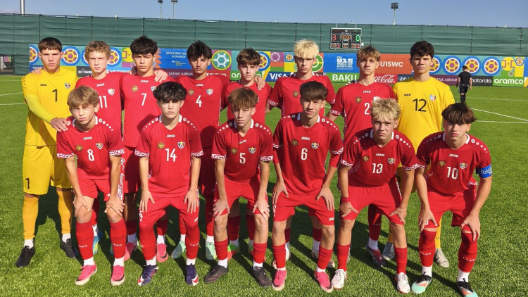 U15. Moldova - Comore 2-2