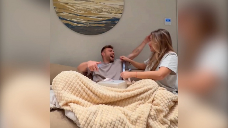 Oleg Reabciuk a devenit tată pentru prima dată