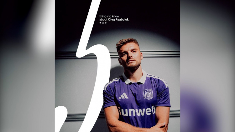 Oleg Reabciuk, prezentat oficial la Anderlecht Bruxelles