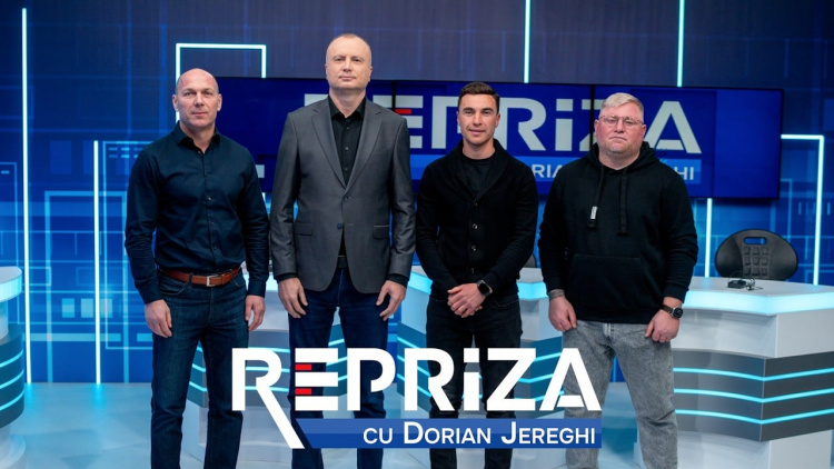 Repriza cu Dorian Jereghi. Invitații emisiunii - Ion Ghimp, Sergiu Japalău și Gheorghe Stratulat