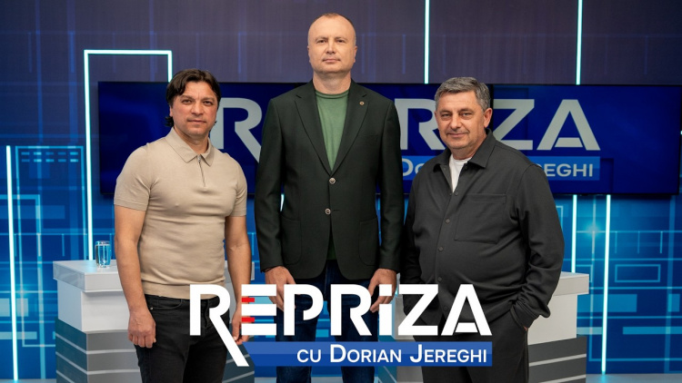 Repriza cu Dorian Jereghi. Invitații emisiunii - Veaceslav Pîslari și Sergiu Epureanu