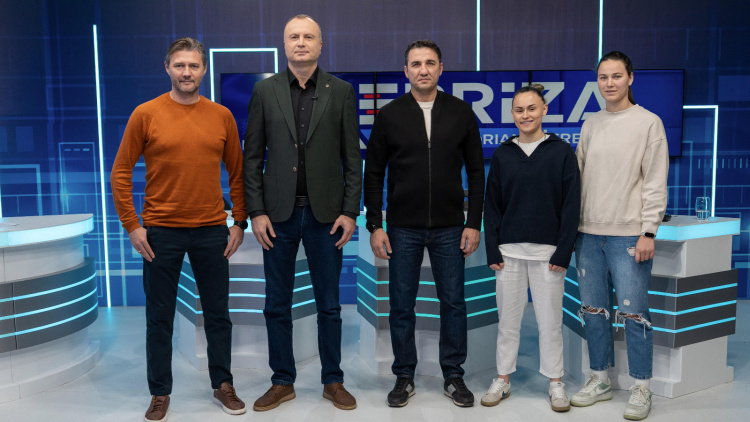 Repriza cu Ghenadie Pușca, Andreea Costin, Valeria Vîrlan și Alexei Savinov