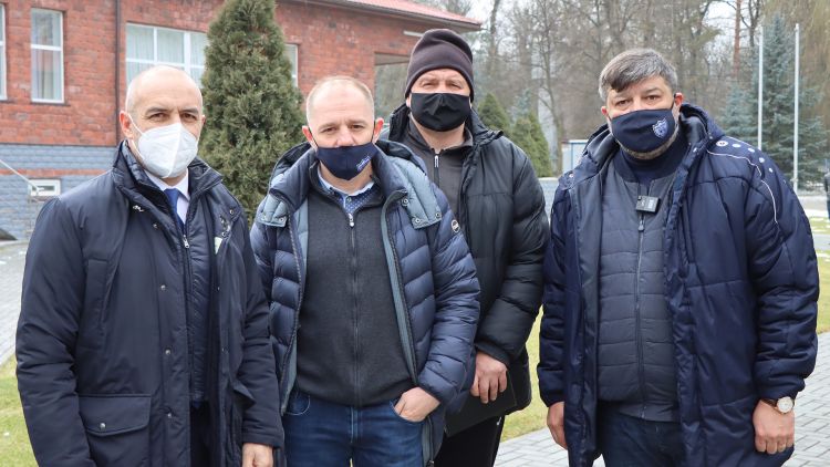 Roberto Bordin, în vizită la Centrul de pregătire a selecționatelor