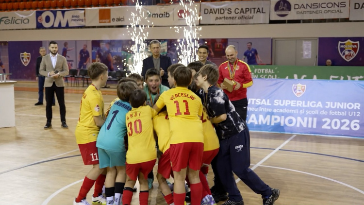 Spectacol plin de emoție la „Futsal Superliga Junior 2026”