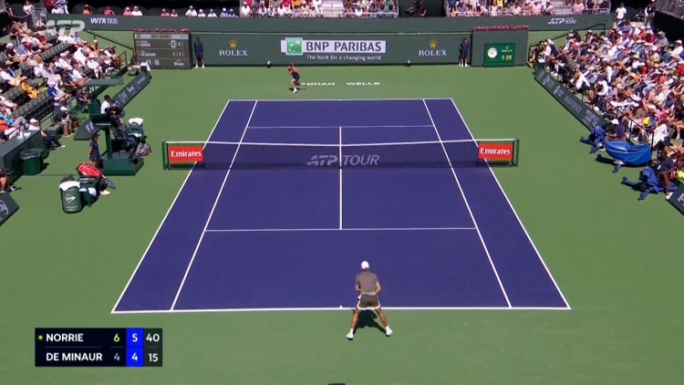 Surprize la Indian Wells