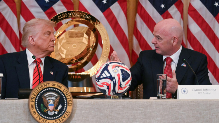 Trump și Infantino s-au întâlnit la Casa Albă