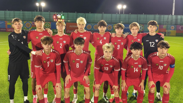 U15. Kazahstan - Moldova 4-2