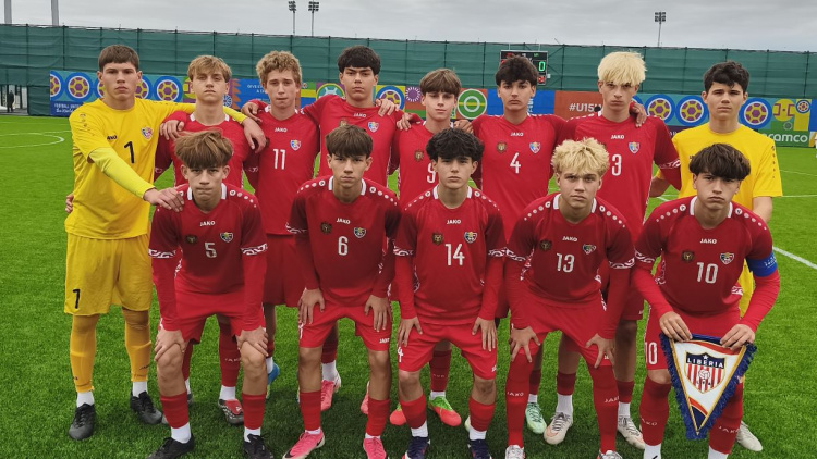 U15. Moldova - Liberia 4-0