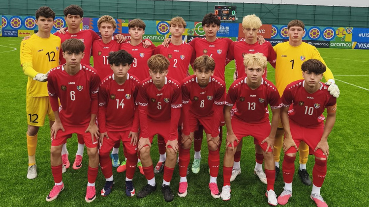 U15. Moldova - Montserrat 5-1