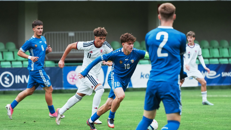 U17. Galerie foto de la meciul Cehia - Moldova 
