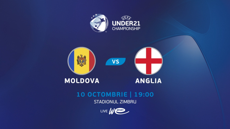 LIVE. U21. Moldova - Anglia