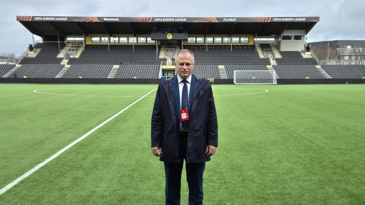 Reprezentantul FMF, delegat de UEFA la semifinala Europa League