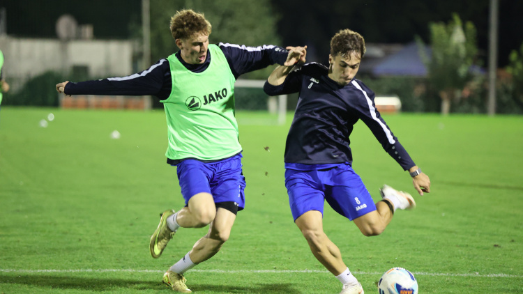 Under 21. Imagini de la ultimul antrenament înainte de deplasarea în Andorra