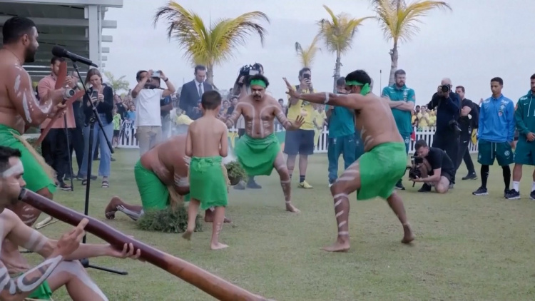 Vedetele braziliene, primire cu fast în Australia