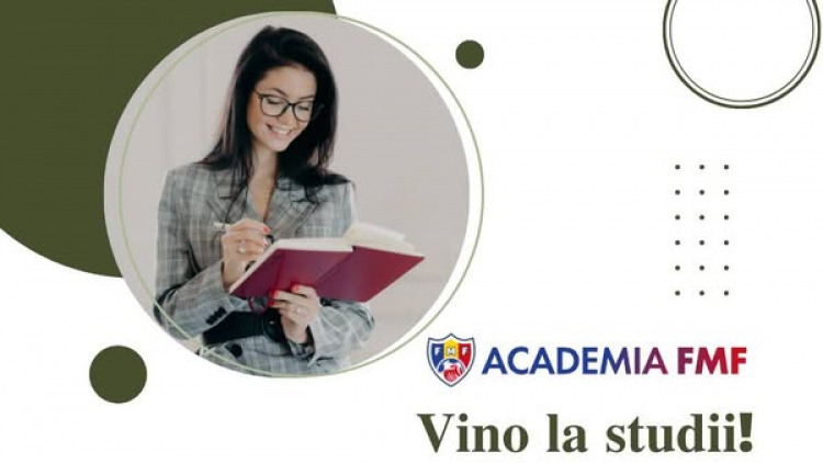 Vino la studii la Academia FMF – acolo unde începe performanța!