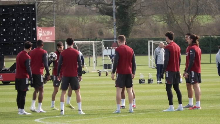 Voie bună la antrenamentul lui Arsenal