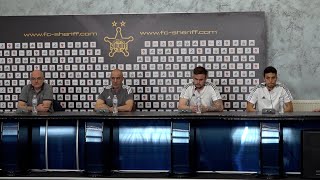 Finala Cupei Moldovei Moldtelecom. Conferința de presă a echipei Sheriff Tiraspol