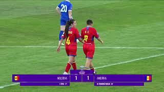 Fotbal Feminin. Moldova - Andorra 1-2 // Rezumat, 22.09.2023