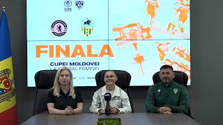 Fotbal feminin. Finala Cupei Moldovei. Conferința de presă a echipei Zimbru Chișinău