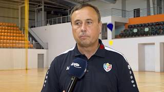 Futsal U19. Selecționerul Oleg Petrov, înaintea dublei cu Slovacia