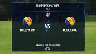 Turneu Internațional. Moldova U18 - Moldova U17 3-2. Rezumat