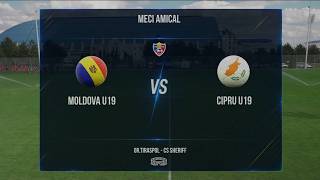 U19. Moldova - Cipru 2-1. Rezumat
